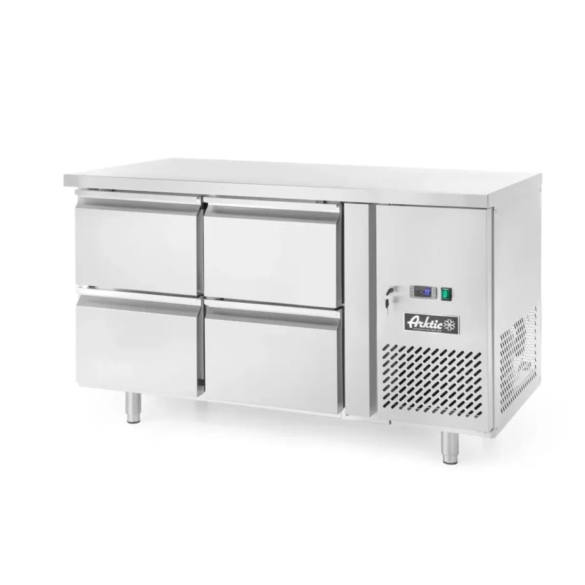 Clearance Hendi Arktic Koelwerkbank met 4 lades Profi Line 280L