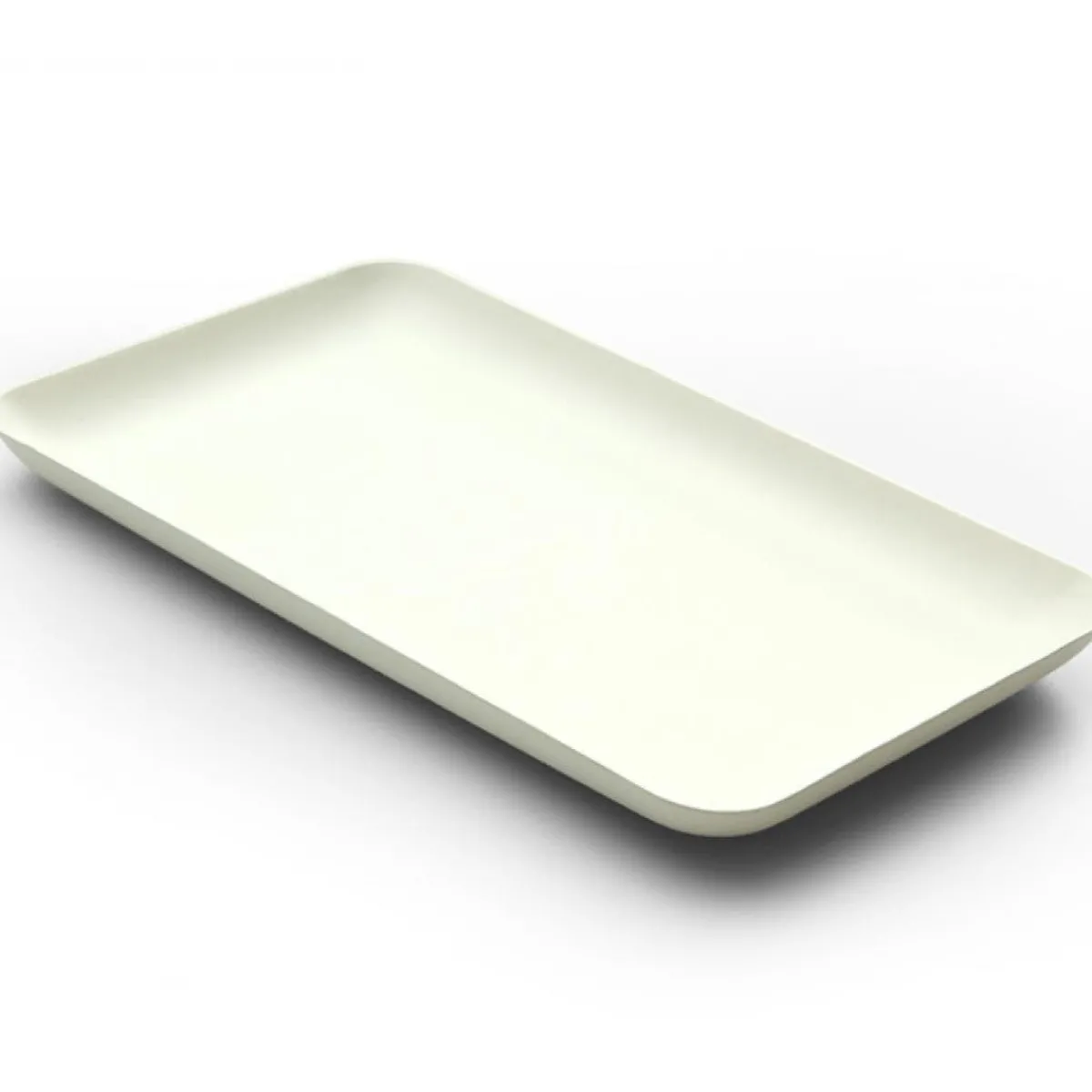 Outlet Overig Bagastro Suikerriet Bord Rechthoek 20x12x1,5cm 40st.