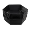 Online Overig Bakvorm Karton Zeshoek Zwart 7,2x4cm (per stuk)