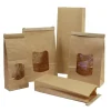 Discount Overig Blokbodemzak Kraft Groot Hersluitbaar 155x70x242mm