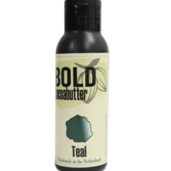 New Bold Cacaoboter Gekleurd Teal Glitter 80g**