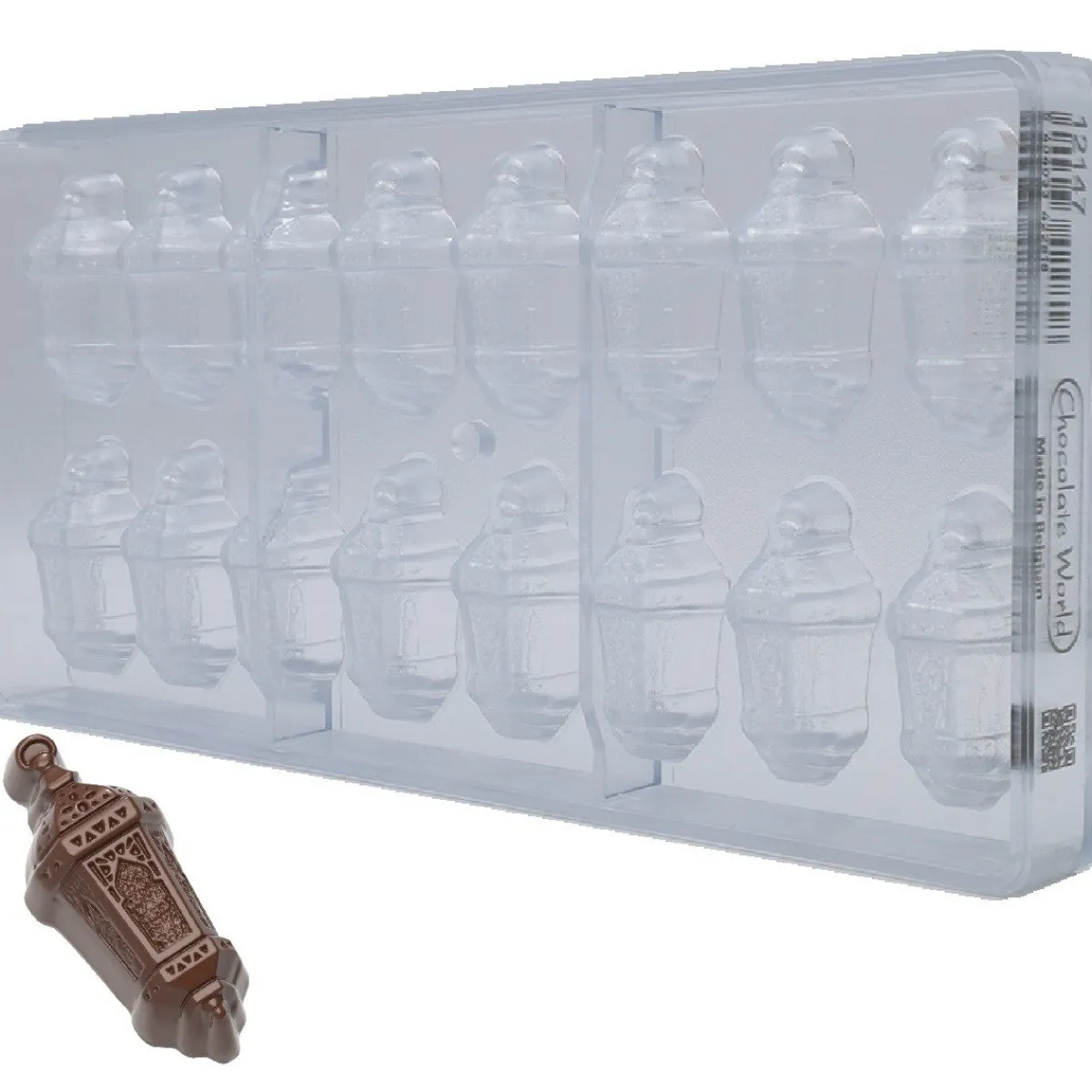 Discount Chocolate World Bonbonvorm Lantaarn (16x) 49x21x20mm**