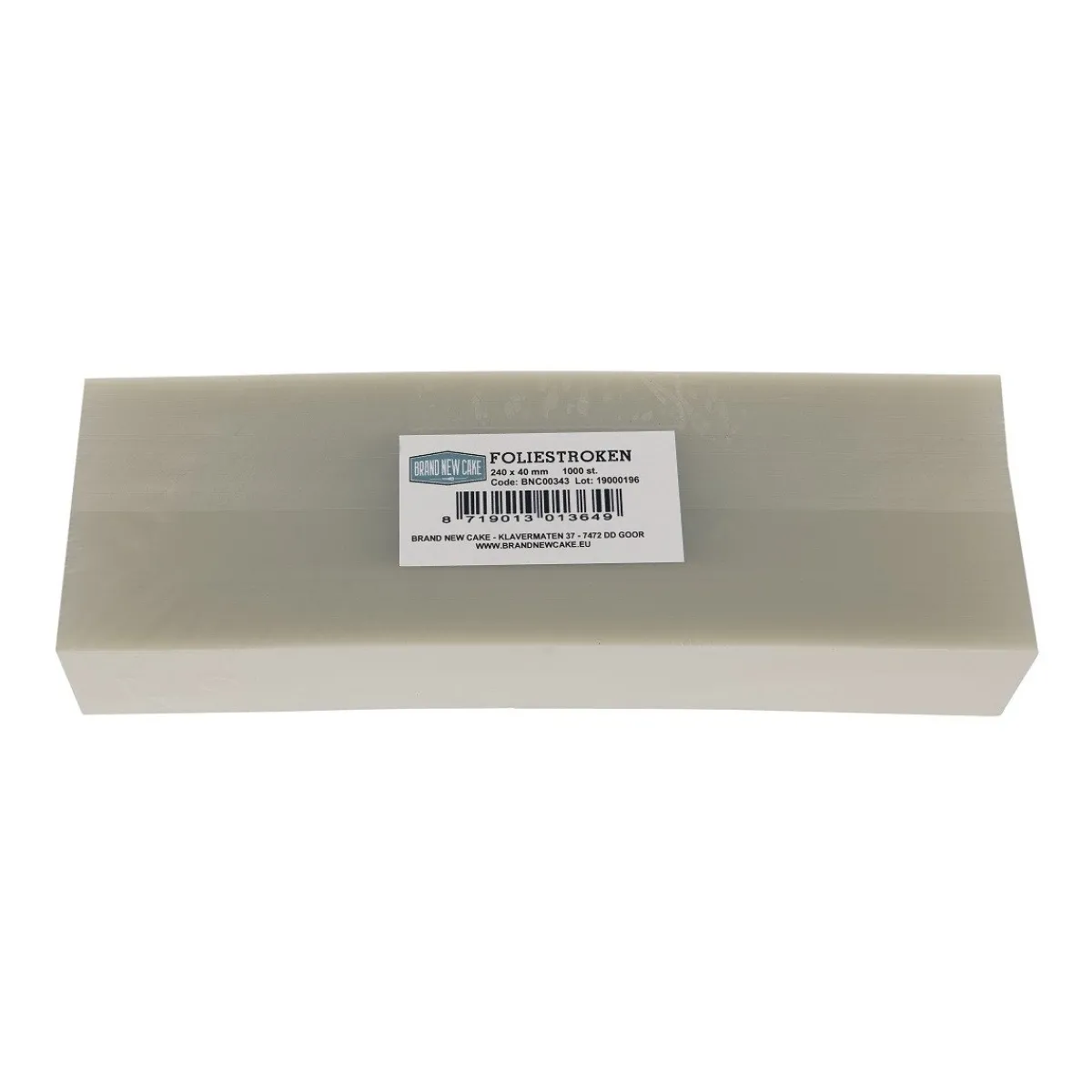New BrandNewCake Acetaatfolie stroken 24x4cm 1000 stuks