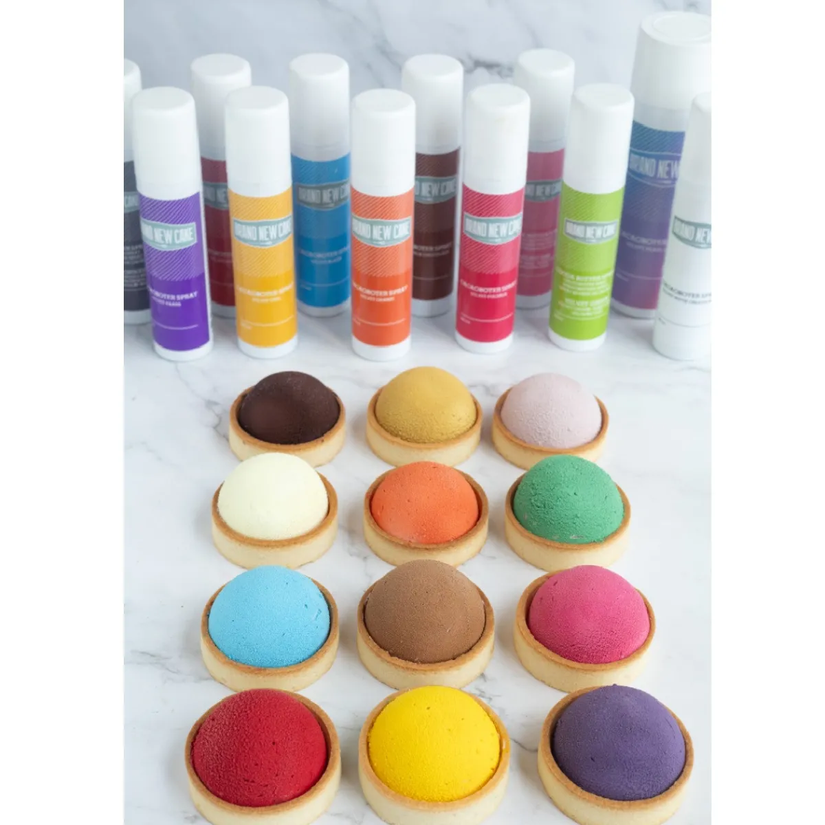 Outlet BrandNewCake Cacaoboter spray Velvet Puur choco kleur 100ml