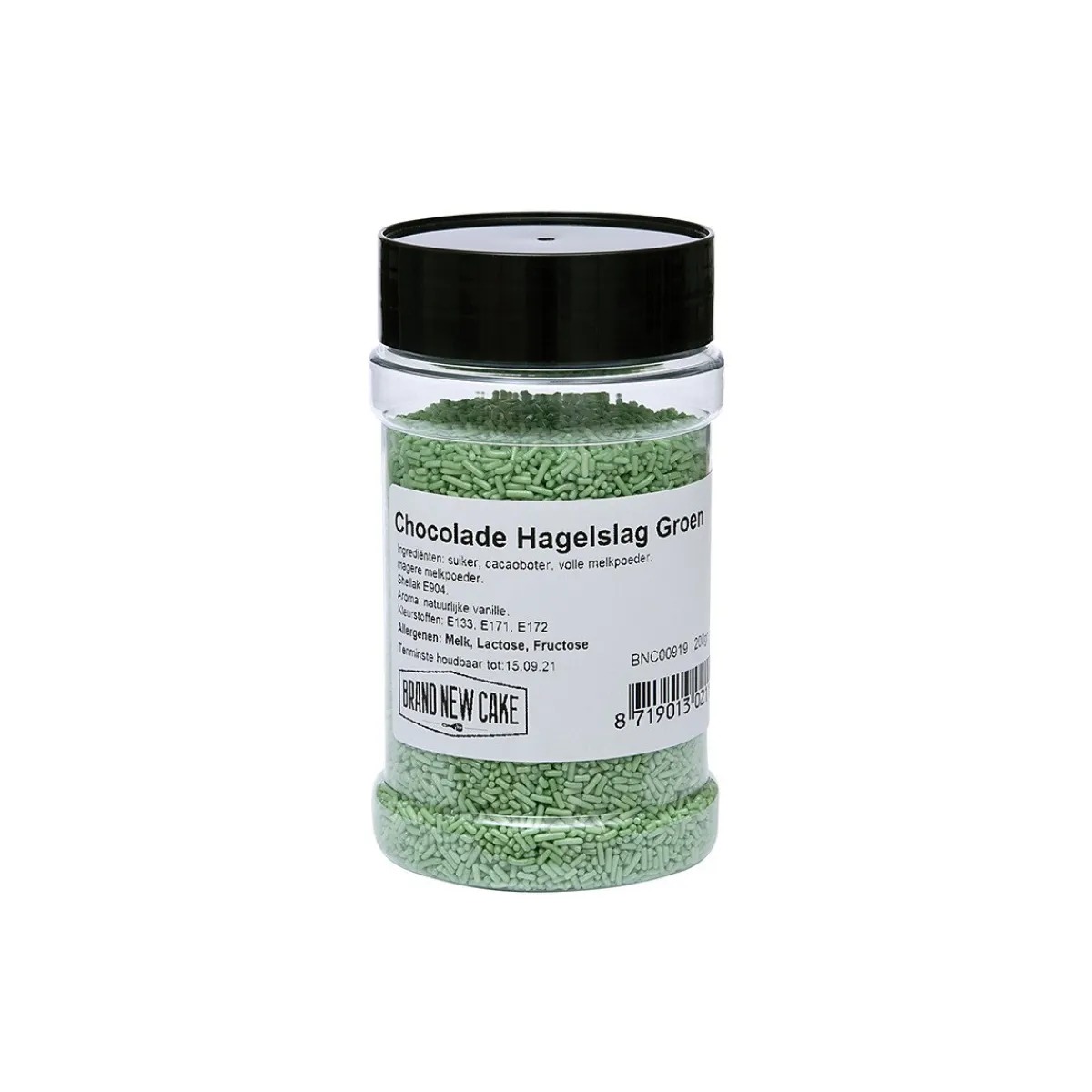 New BrandNewCake Chocolade Hagelslag Groen 200g