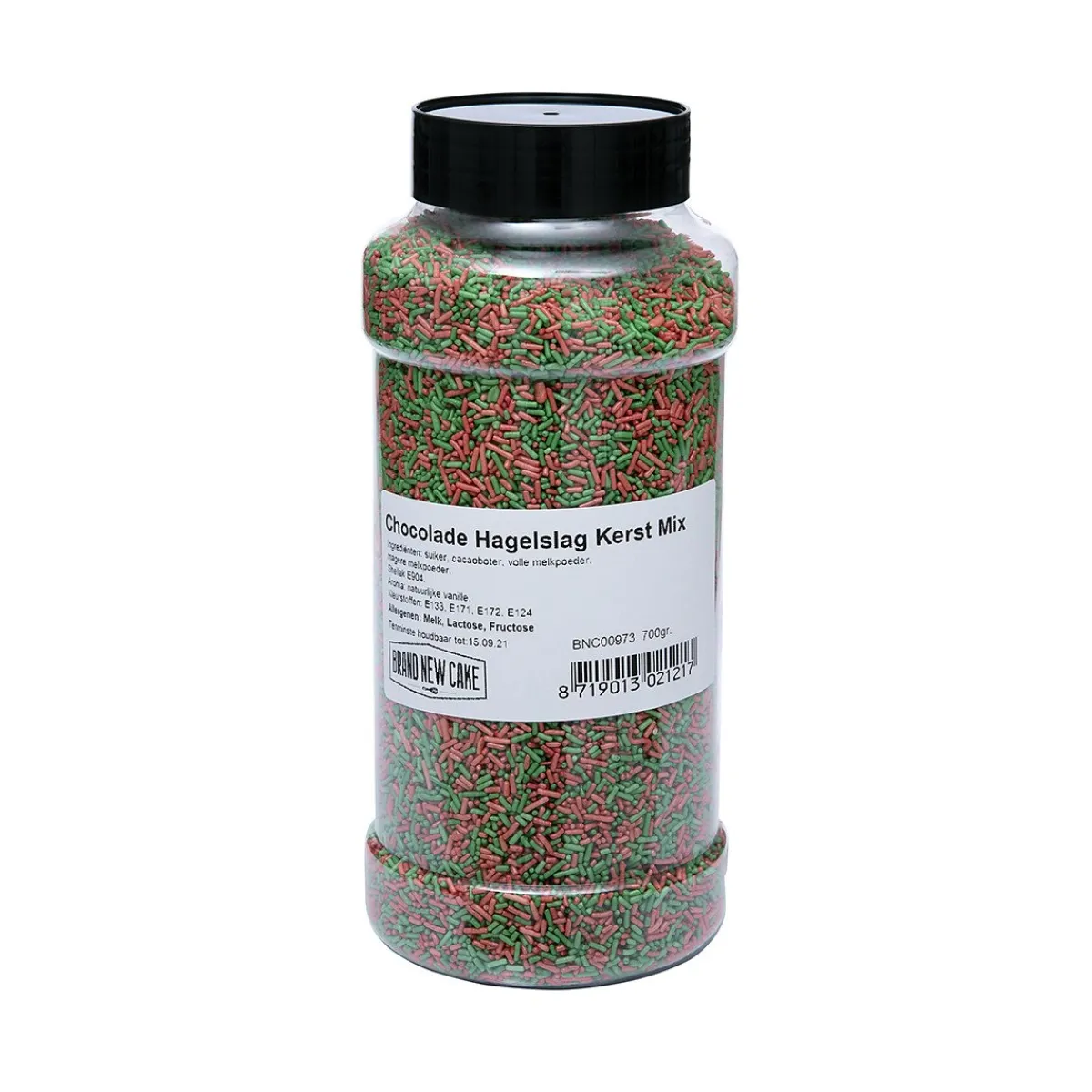 Hot BrandNewCake Chocolade Hagelslag Kerst Mix 700g