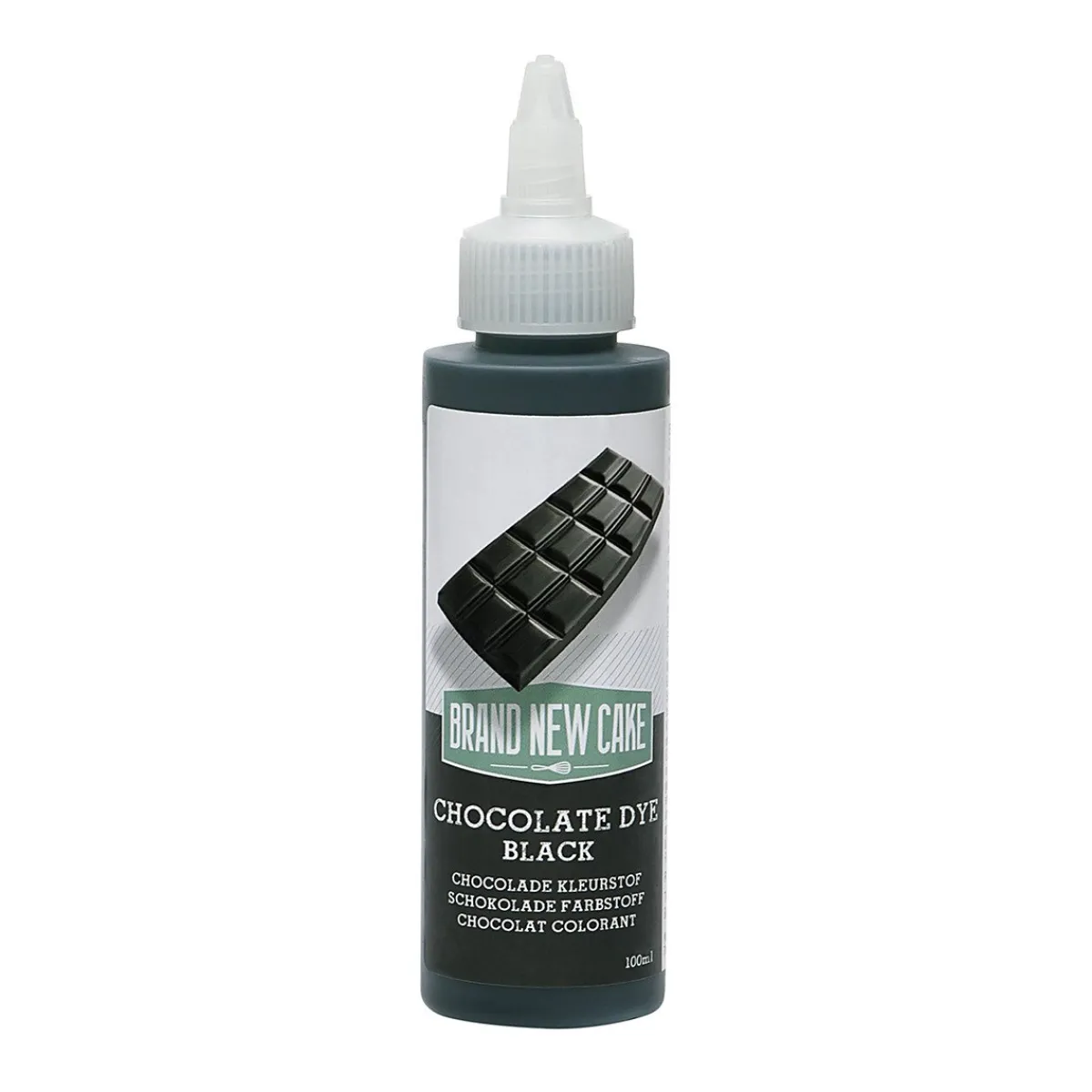 BrandNewCake Chocolade Kleurstof Zwart 100ml**