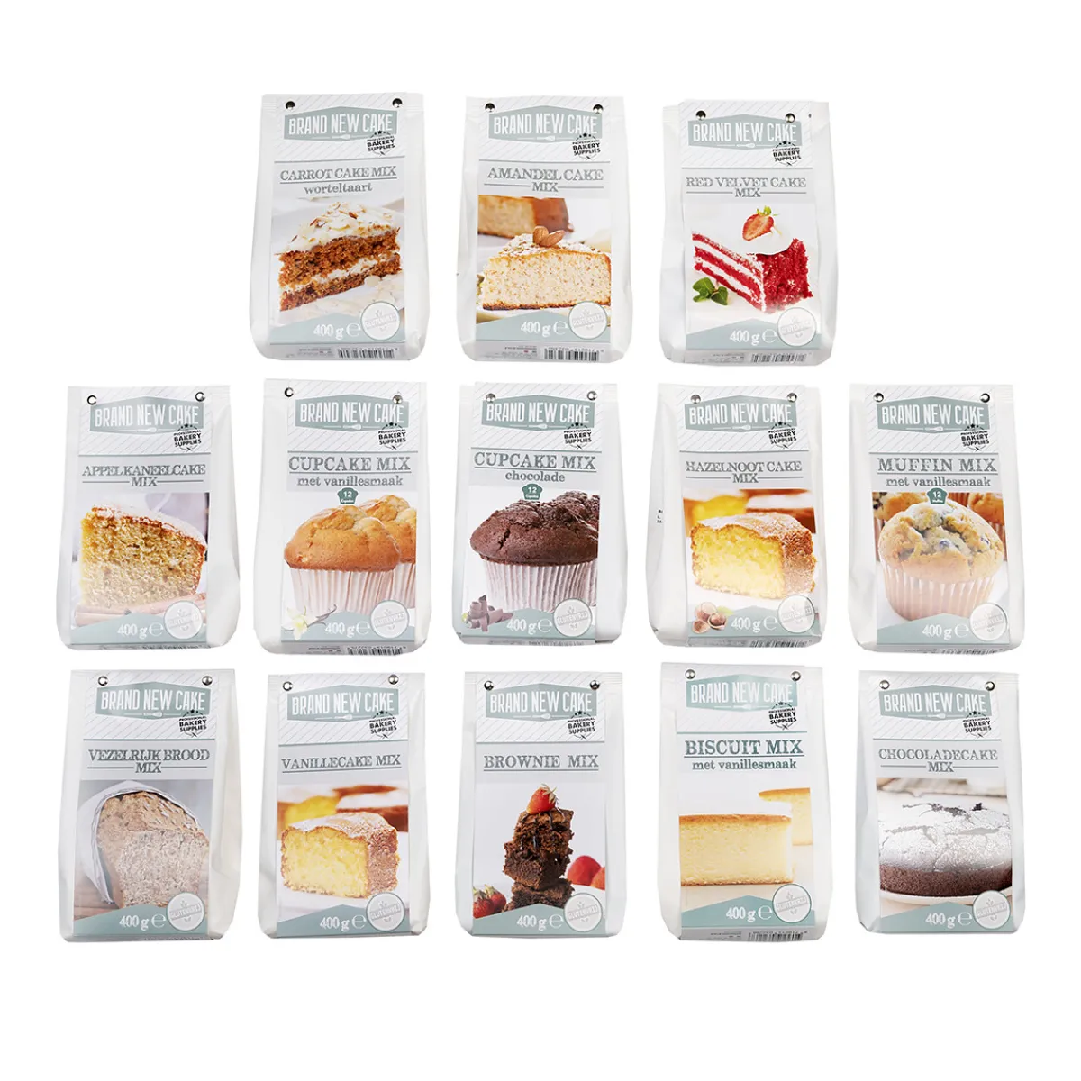 Clearance BrandNewCake Chocoladecake-mix 400g. Glutenvrij