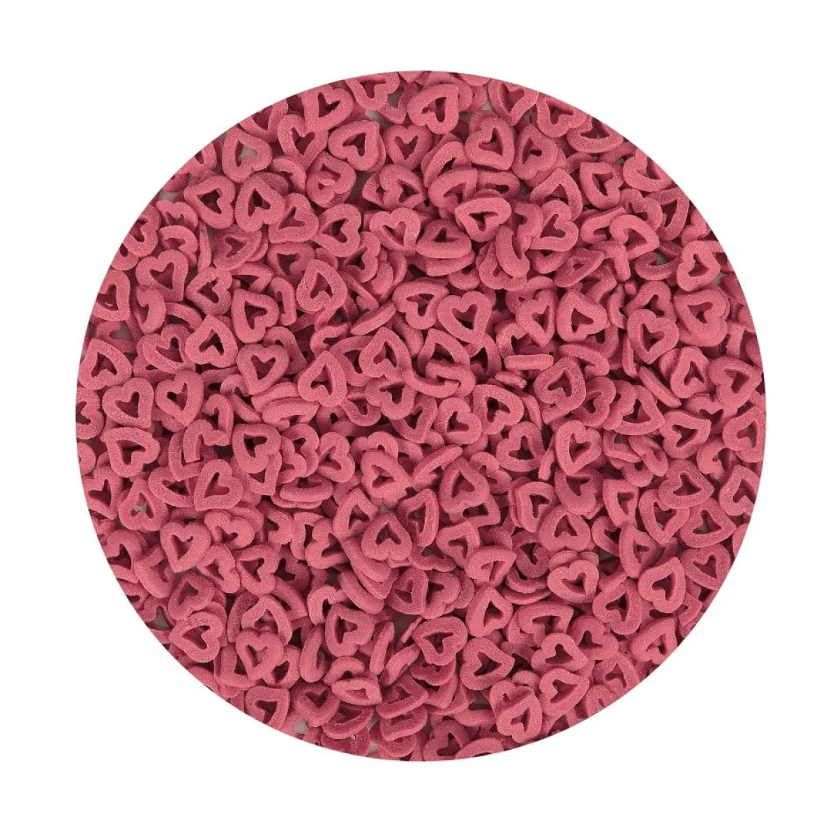 Hot BrandNewCake Confetti Open Hartjes Rood 500gr.