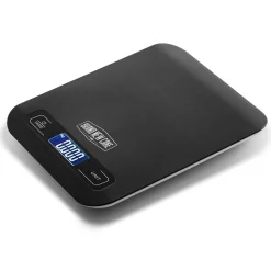BrandNewCake Keukenweegschaal Zwart 5kg / 1gr