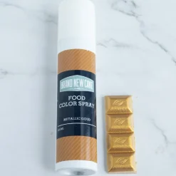 Sale BrandNewCake Kleurspray Metallic Goud 250ml