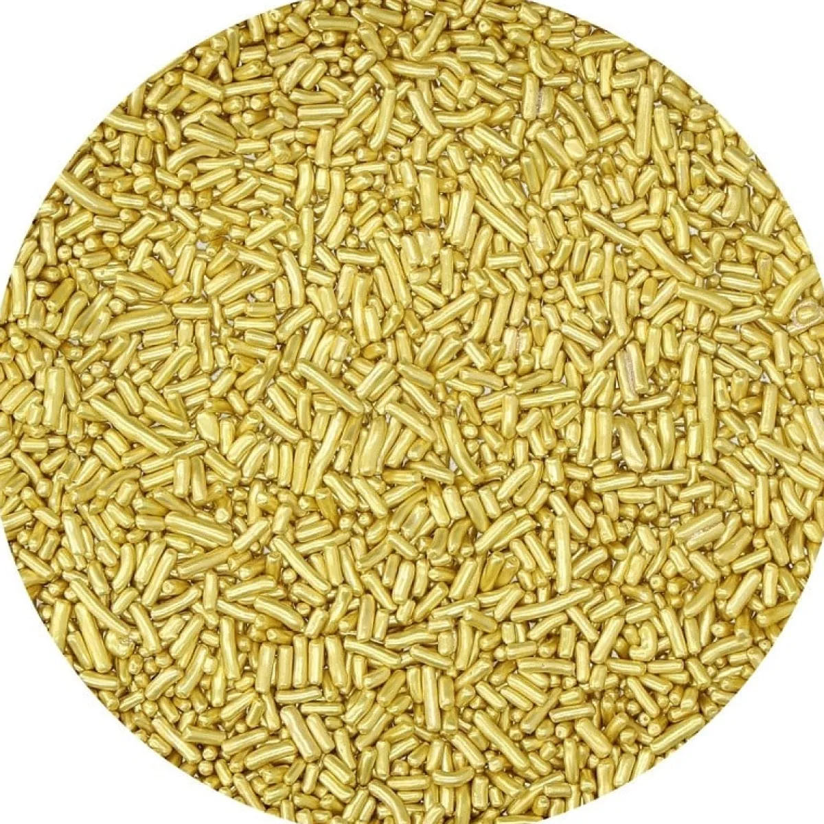 Online BrandNewCake Sugar Strands Metallic Goud 750gr.
