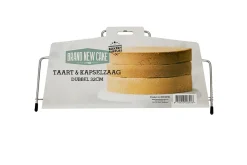 Hot BrandNewCake Taartzaag / Kapselzaag Dubbel 32cm