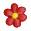 Online Callebaut Chocoladedecoratie Mini Bloem Rood 160st.