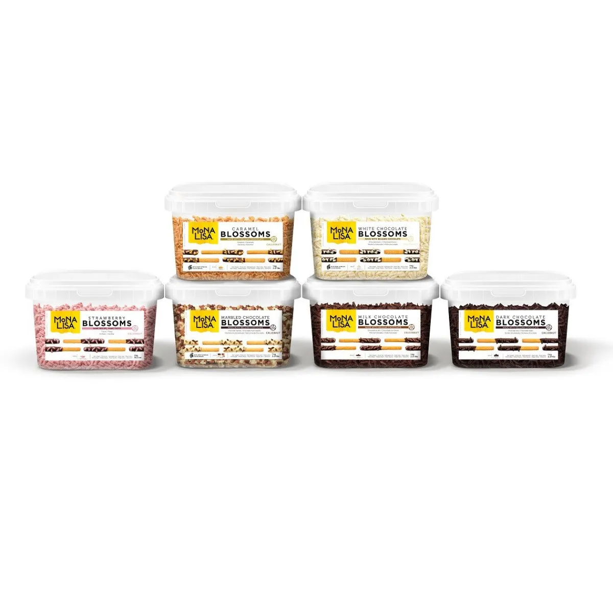 Callebaut Chocoladekrullen klein Melk 1kg