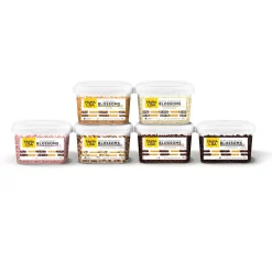 Discount Callebaut Chocoladekrullen klein Wit en Puur 1kg