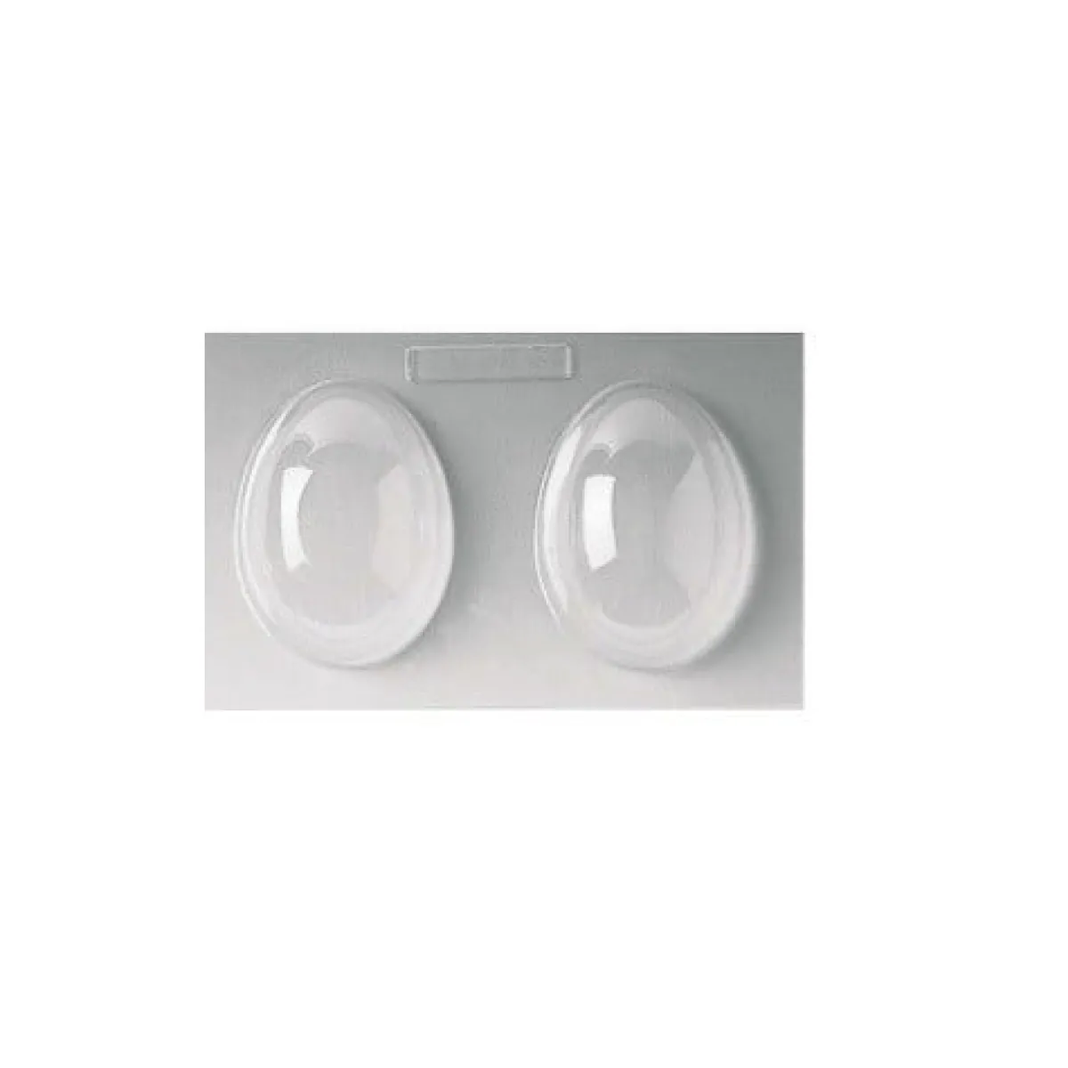 Best Martellato Chocolade Holvorm Pasen Half-Ei Glad (2x) 14x10x5cm.