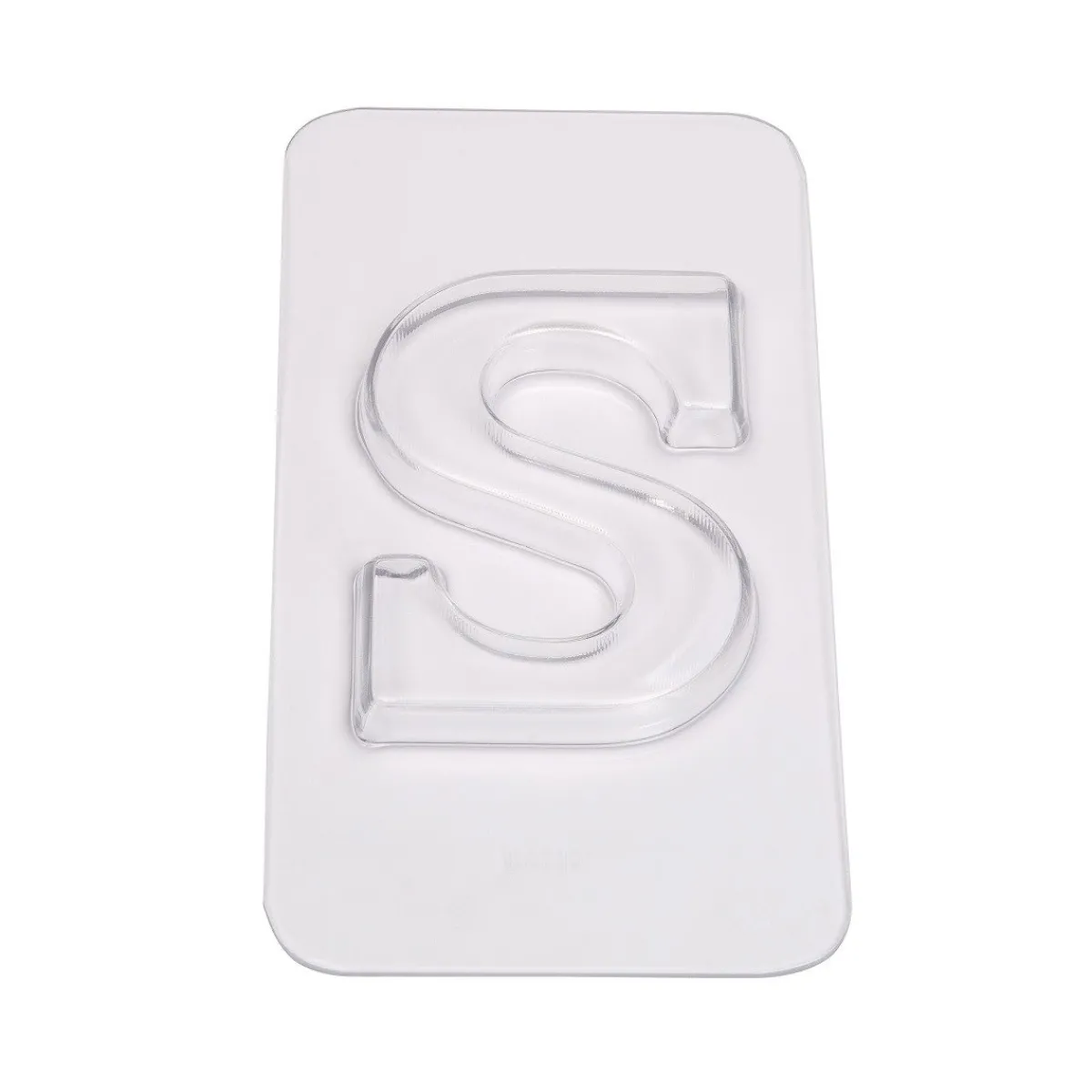 Overig Chocoladebloklettervorm 100 gr. Letter S