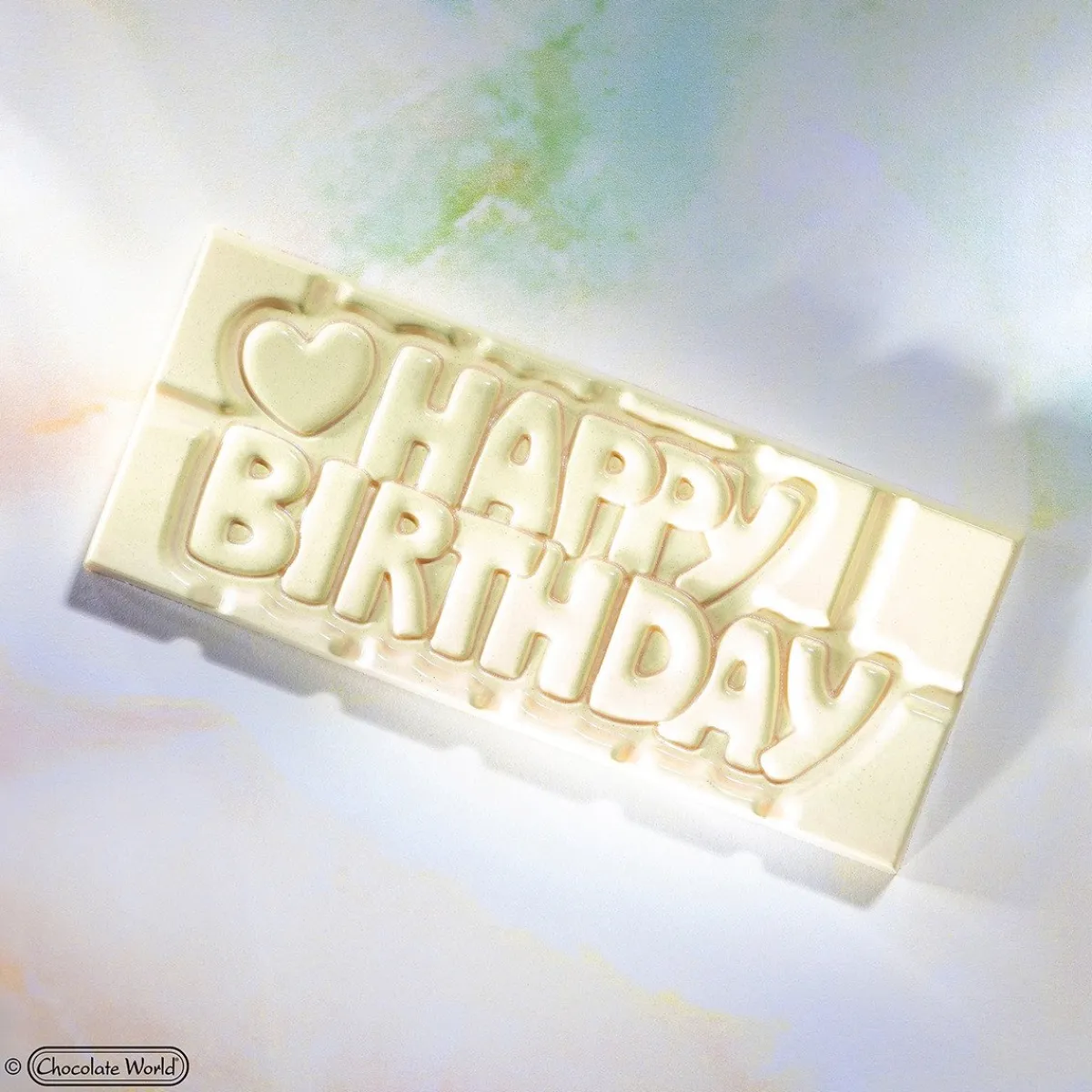 Discount Chocolate World Chocolademal Tablet Happy Birthday (4x)