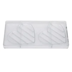 New Chocolate World Chocolademal Tablet Hart (2x) 125x110x10mm