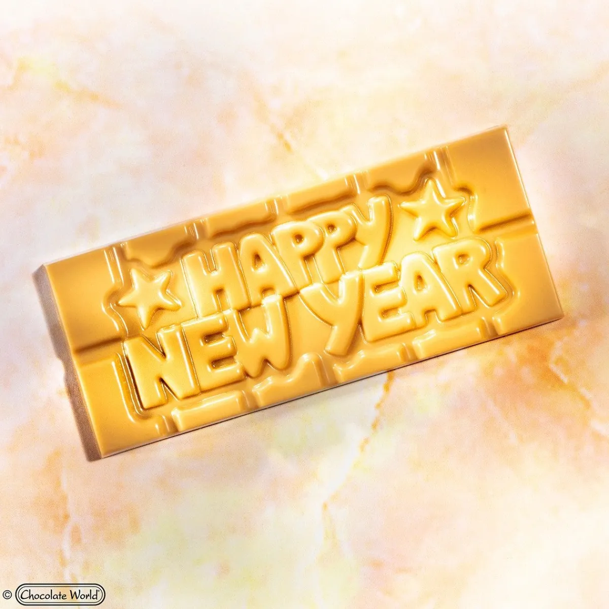 Hot Chocolate World Chocolademal Tablet Happy New Year (4x)