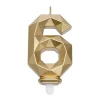 New Overig Cijferkaars Geo Goud #6