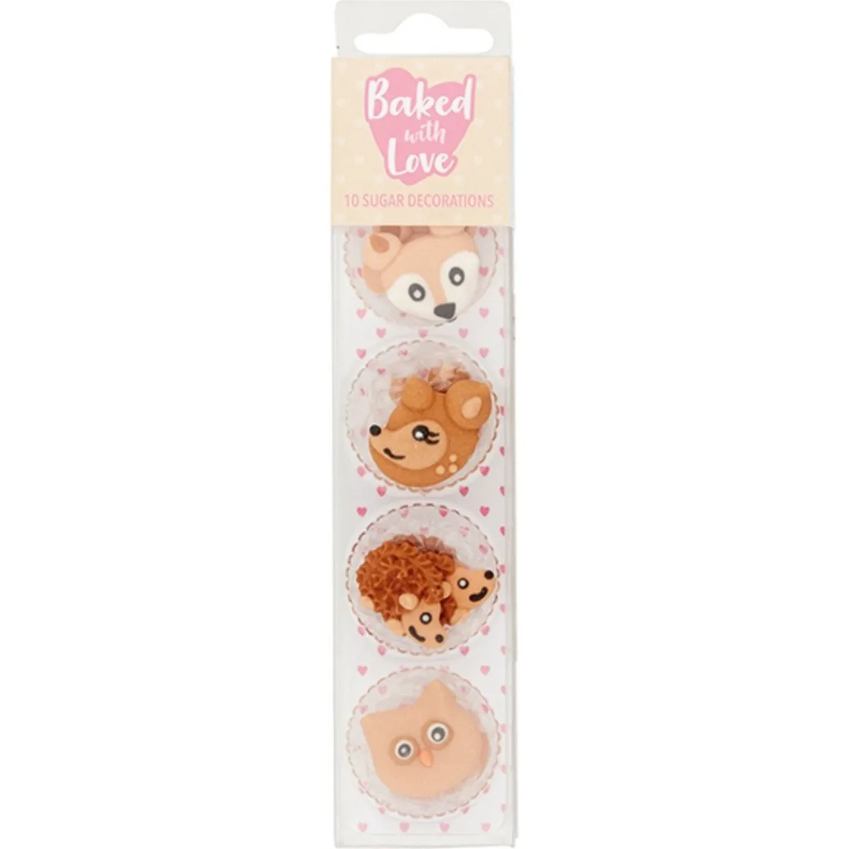 Clearance Culpitt Suikerdecoratie Bosdieren 10st.