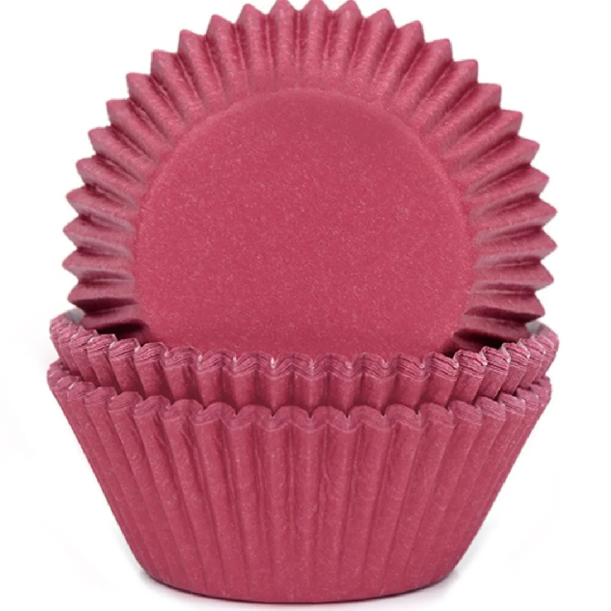 Sale House of Marie Cupcake Vormpjes HoM Wijnrood 50x33mm. 50st.