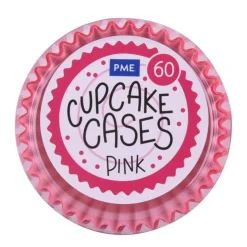 Clearance PME Cupcake Vormpjes Roze 60 stuks