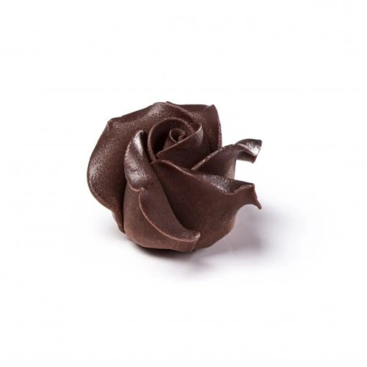 Best Dobla Chocoladedecoratie Roos Donker (15 stuks)