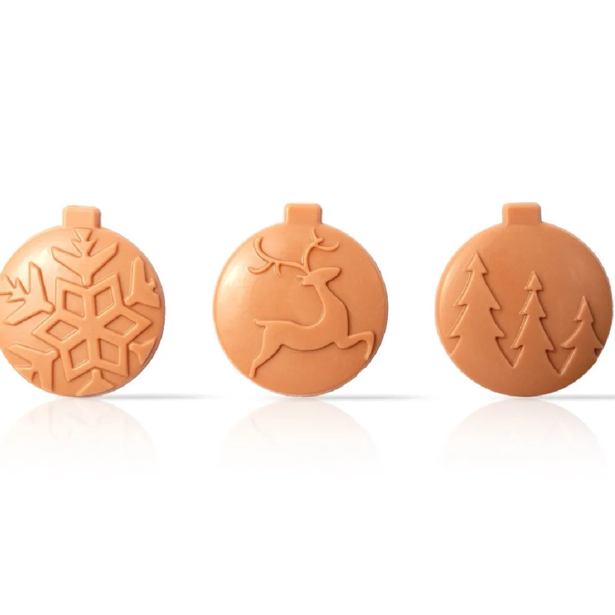Online Dobla Chocoladedecoratie Kerstbal Assortiment (92 stuks)