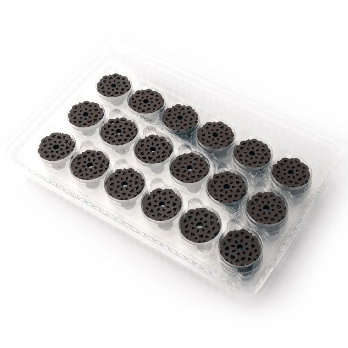 Dobla Chocoladedecoratie Lace Bloemen Puur (216 stuks)