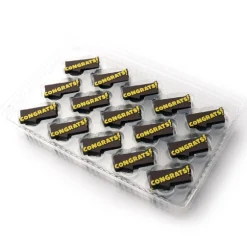 Hot Dobla Chocoladedecoratie Congrats! (150 stuks)
