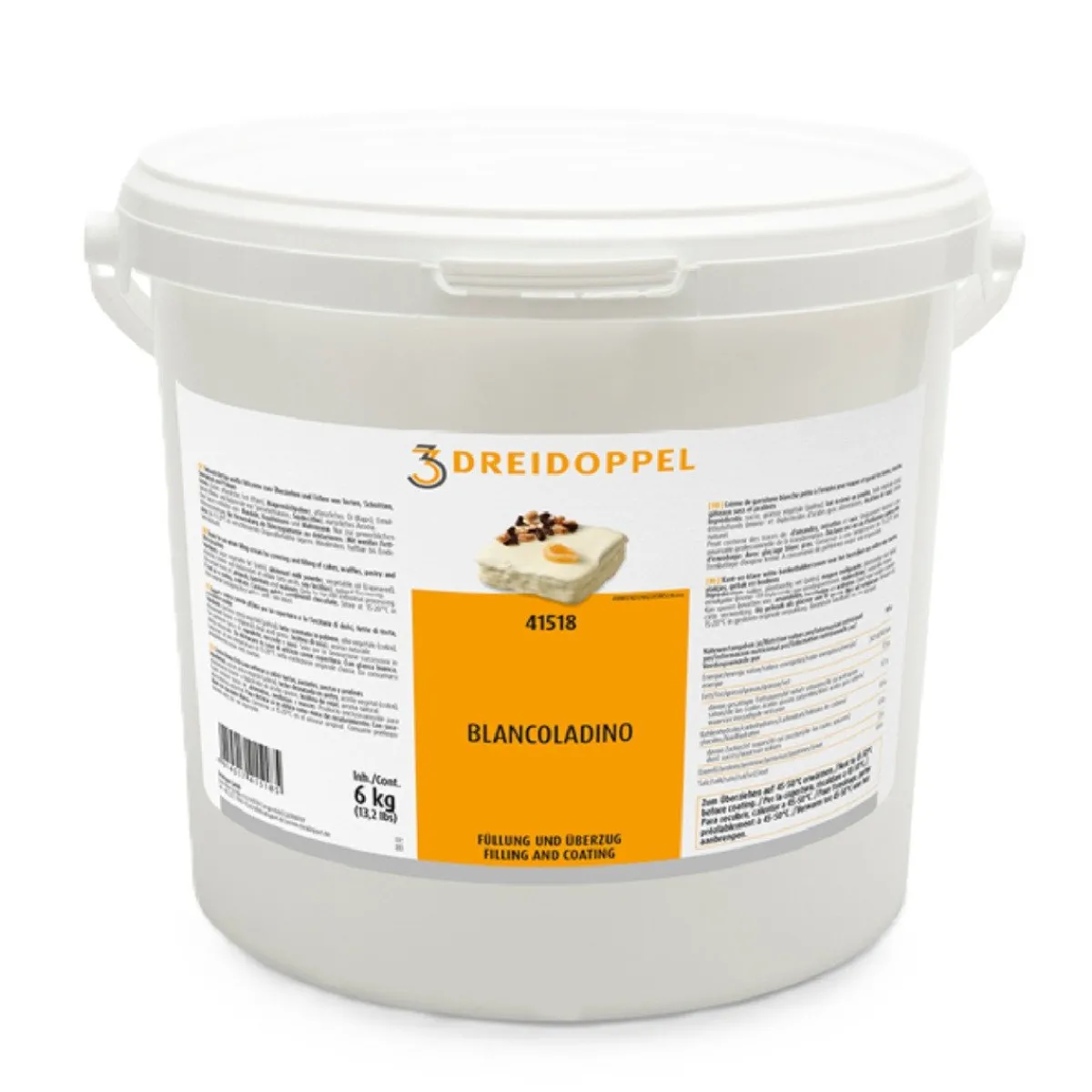 Online Dreidoppel Chocolade Coating Wit 6kg