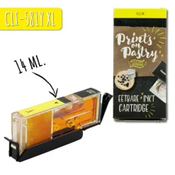 Best Prints on Pastry Eetbare Inkt Cartridge Geel XL (CLI-581Y)