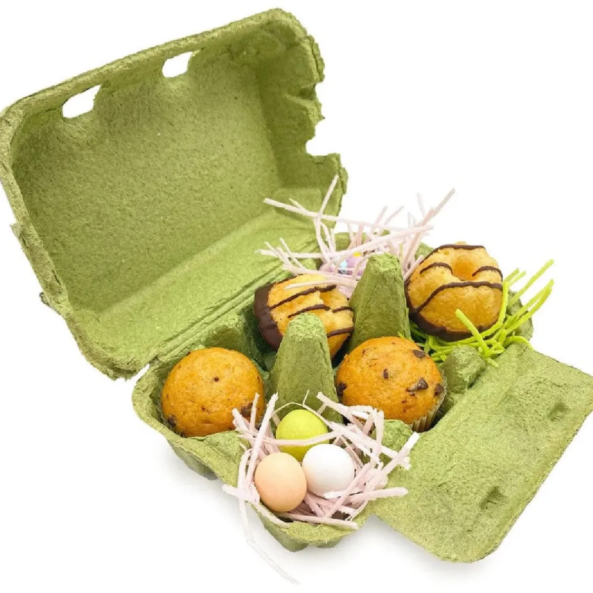 New Happy Sprinkles Eierdoos Groen 6 Eieren