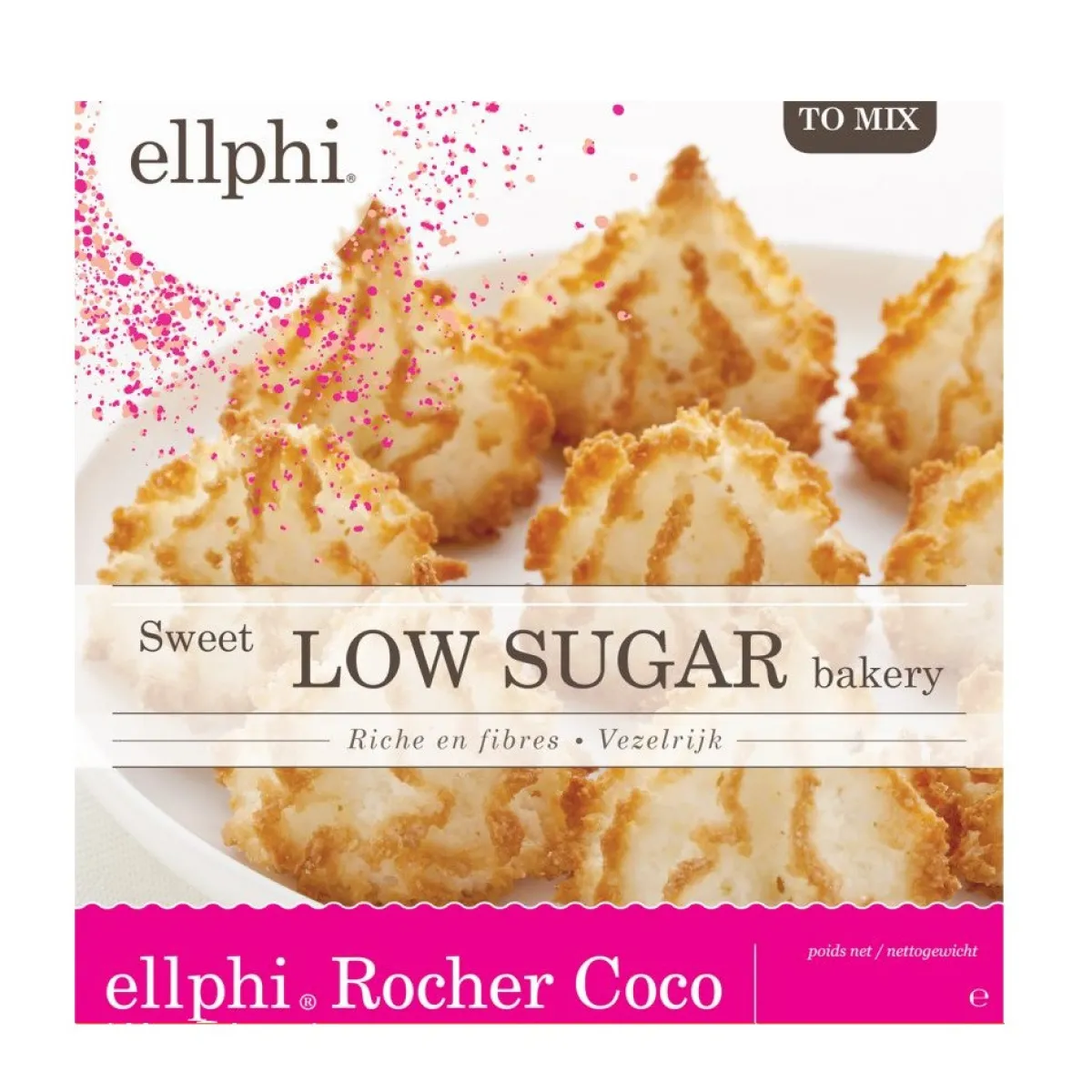 Best Ellphi Kokosmakronen-mix Suikervrij 500g