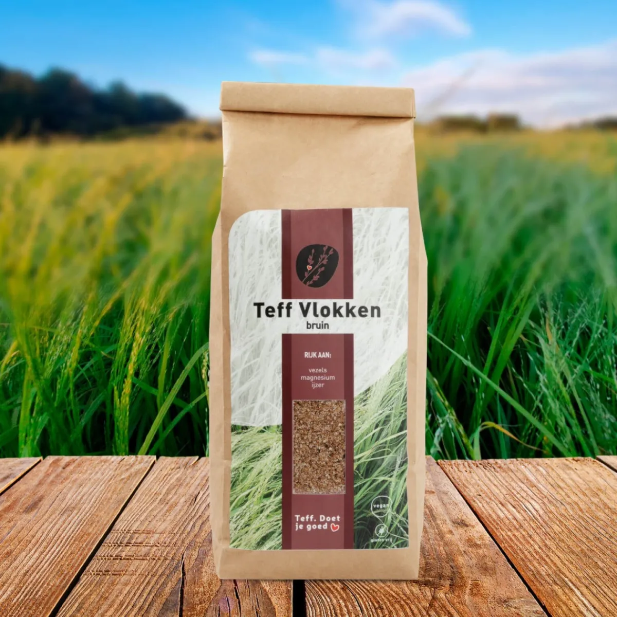 Outlet Overig Gebroken Teff (Vlokken) 500 gram