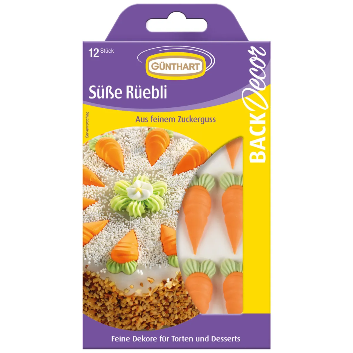 Best Günthart Suikerdecoratie Wortels 12st.