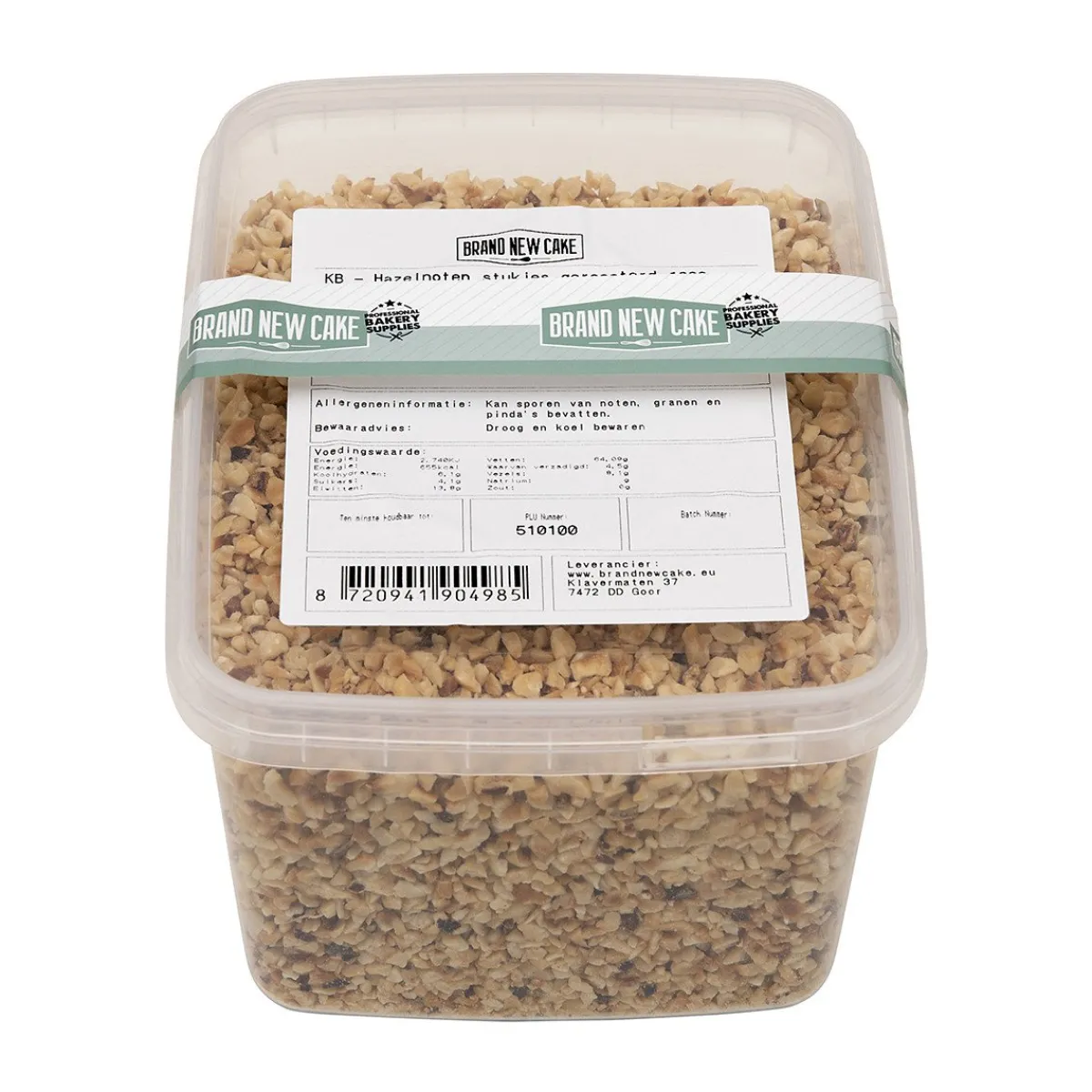 Best BrandNewCake Hazelnoten Stukjes Geroosterd 1kg
