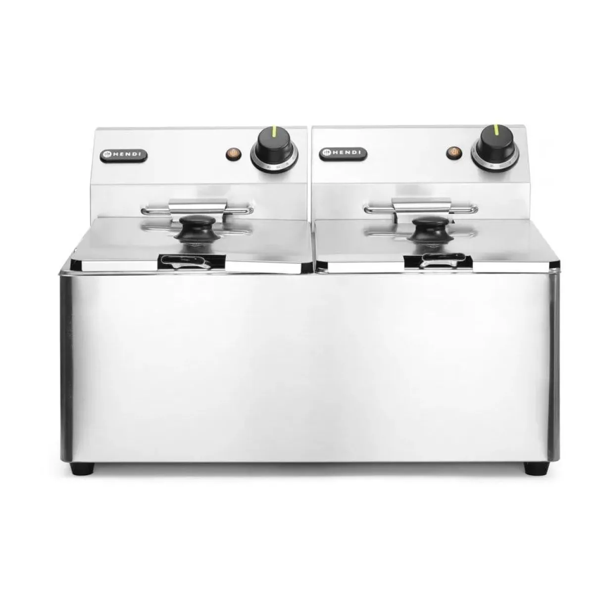 Clearance Hendi Friteuse Kitchen Line - 2x 8L