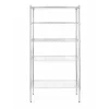 Best Hendi Opbergrek met 5 schappen Chroom