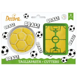 Best Decora Koekjes Uitsteker Set Goal 2-delig