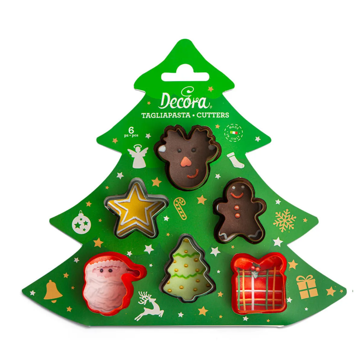 Discount Decora Koekjes Uitstekerset Kerst 6-delig