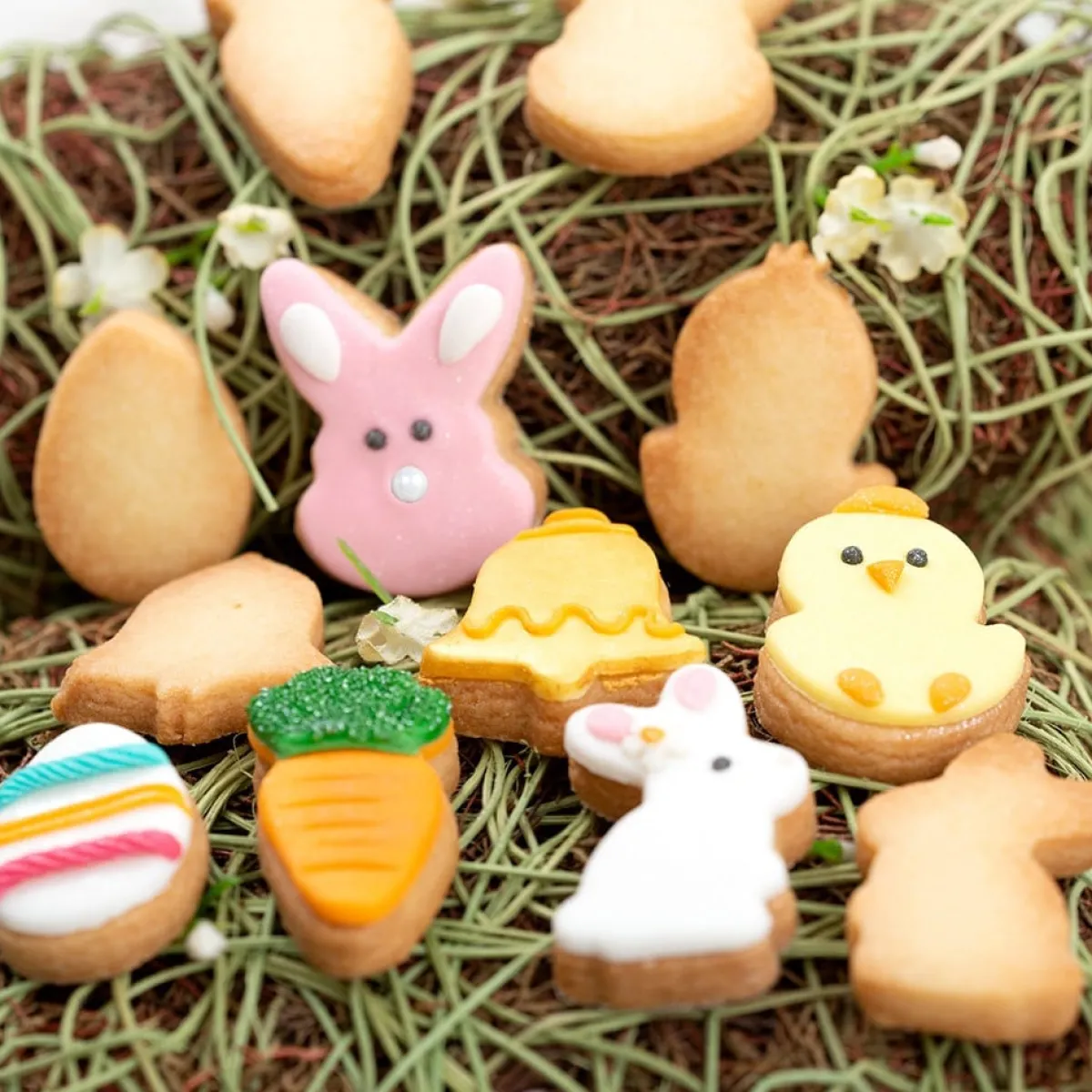 Decora Koekjes Uitstekerset Pasen Mini Figuren Set/6