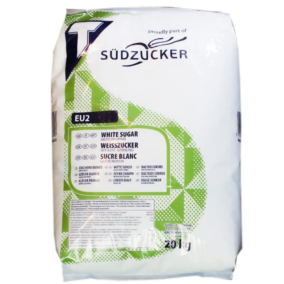 New Overig Kristalsuiker Gewone Korrel 20kg