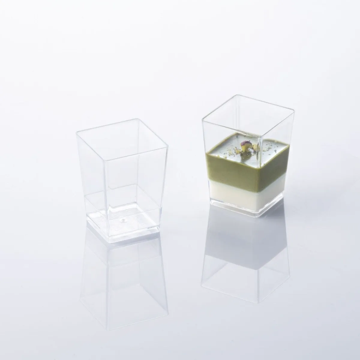 Best Martellato Lepelgebak cups Vierkant (60 ml) / 100 stuks