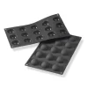 New Martellato Siliconen Vorm Halve Bol Ø45x22,5mm (15) 29x17cm