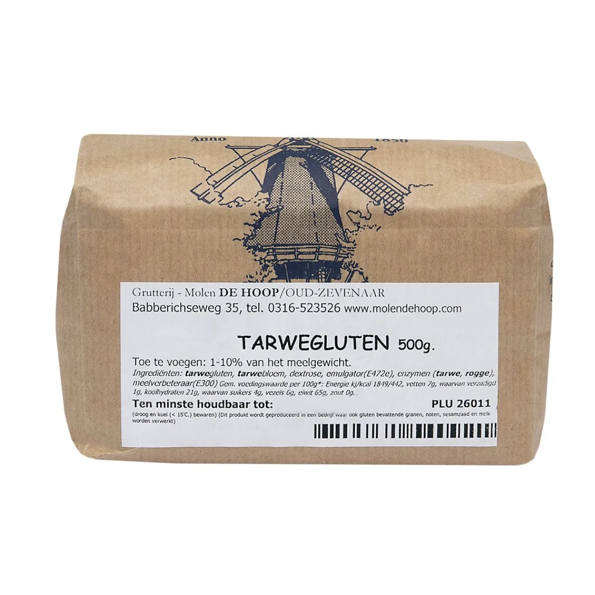New Molen de Hoop Broodverbeteraar Tarwegluten 500 gram