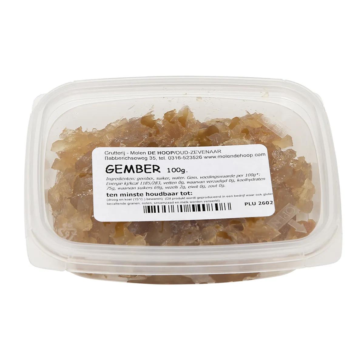 Hot Molen de Hoop Gember 100gr